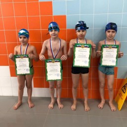 Соревнования для самых маленьких пловцов МБУ «СШ Лыткарино» «Умею плавать»!